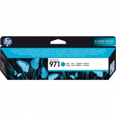 Genuine HP No. 971 Cyan Inkjet Cartridge 